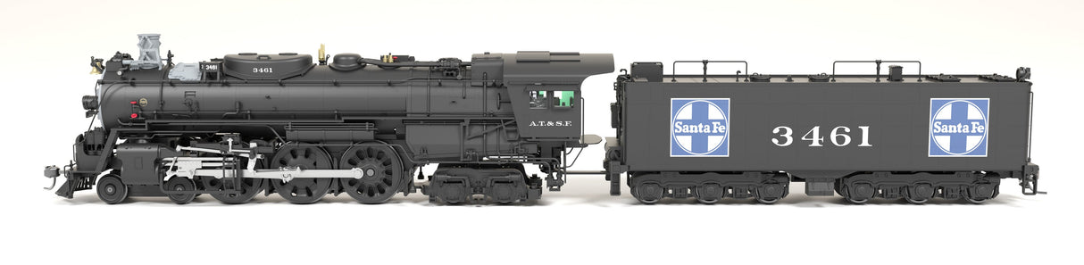 PREORDER Broadway Limited Imports HO 8872 3460 Class 4-6-4 Steam Locomotive, Atchison Topeka & Santa Fe "1940-1942" #3461 | 679.99