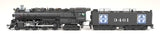 PREORDER Broadway Limited Imports HO 8872 3460 Class 4-6-4 Steam Locomotive, Atchison Topeka & Santa Fe "1940-1942" #3461 | 679.99