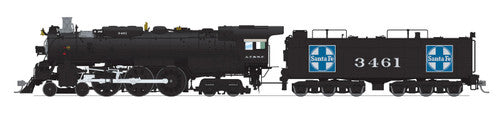 PREORDER Broadway Limited Imports HO 8872 3460 Class 4-6-4 Steam Locomotive, Atchison Topeka & Santa Fe "1940-1942" #3461 | 679.99