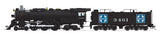 PREORDER Broadway Limited Imports HO 8872 3460 Class 4-6-4 Steam Locomotive, Atchison Topeka & Santa Fe "1940-1942" #3461 | 679.99