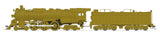 PREORDER Broadway Limited Imports HO 8878 3460 Class 4-6-4 Steam Locomotive, Unlettered "Painted Brass" | 679.99