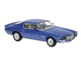PREORDER Brekina HO 19920 1966 Chevrolet Camaro, Assembled, Metallic Blue