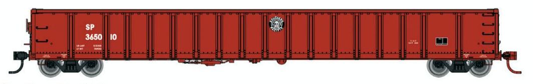 Walthers Mainline HO 910-6456 68' Railgon Gondola, Southern Pacific #365190