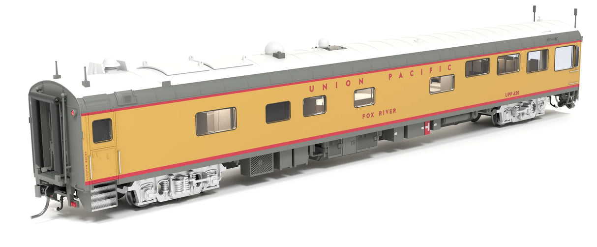 PREORDER Broadway Limited Imports HO 9106 Track Inspection Car, Union Pacific (Fox River-2006-Present) | 110.49
