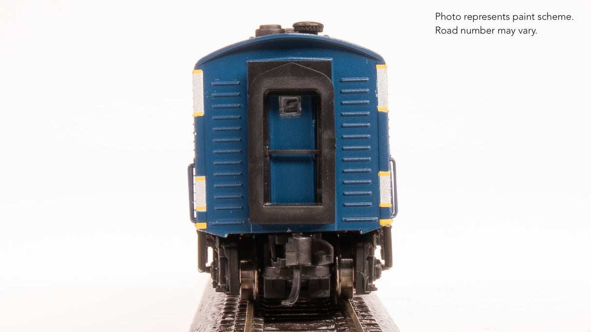 PREORDER Broadway Limited Imports N 9205 EMD F3 Diesel Locomotive A/B Set, Demonstrator (Blue & Aluminum) #754A1/754B1 (A-Unit Paragon4 Sound/DC/DCC Equipped)
