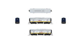 Broadway Limited Imports N 9243 EMD F7 Diesel Locomotive A/B Set, Atchison Topeka & Santa Fe (Yellow Warbonnet) #341/341A (A-Unit Paragon4 Sound/DC/DCC Equipped)