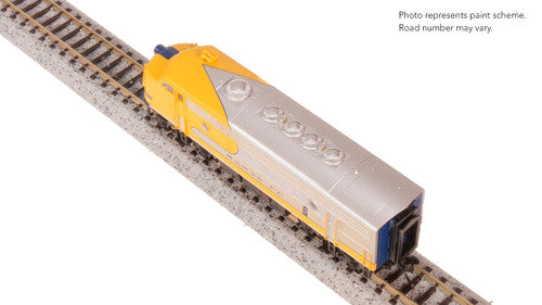 Broadway Limited Imports N 9243 EMD F7 Diesel Locomotive A/B Set, Atchison Topeka & Santa Fe (Yellow Warbonnet) #341/341A (A-Unit Paragon4 Sound/DC/DCC Equipped)