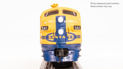 Broadway Limited Imports N 9243 EMD F7 Diesel Locomotive A/B Set, Atchison Topeka & Santa Fe (Yellow Warbonnet) #341/341A (A-Unit Paragon4 Sound/DC/DCC Equipped)