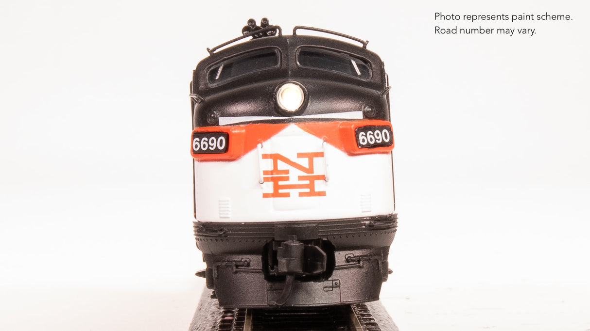 PREORDER Broadway Limited Imports N 9248 EMD F7A Diesel Locomotive, Conneticut Department of Transportation (NH McGinnis Scheme) #6690 (Paragon4 Sound/DC/DCC Equipped)