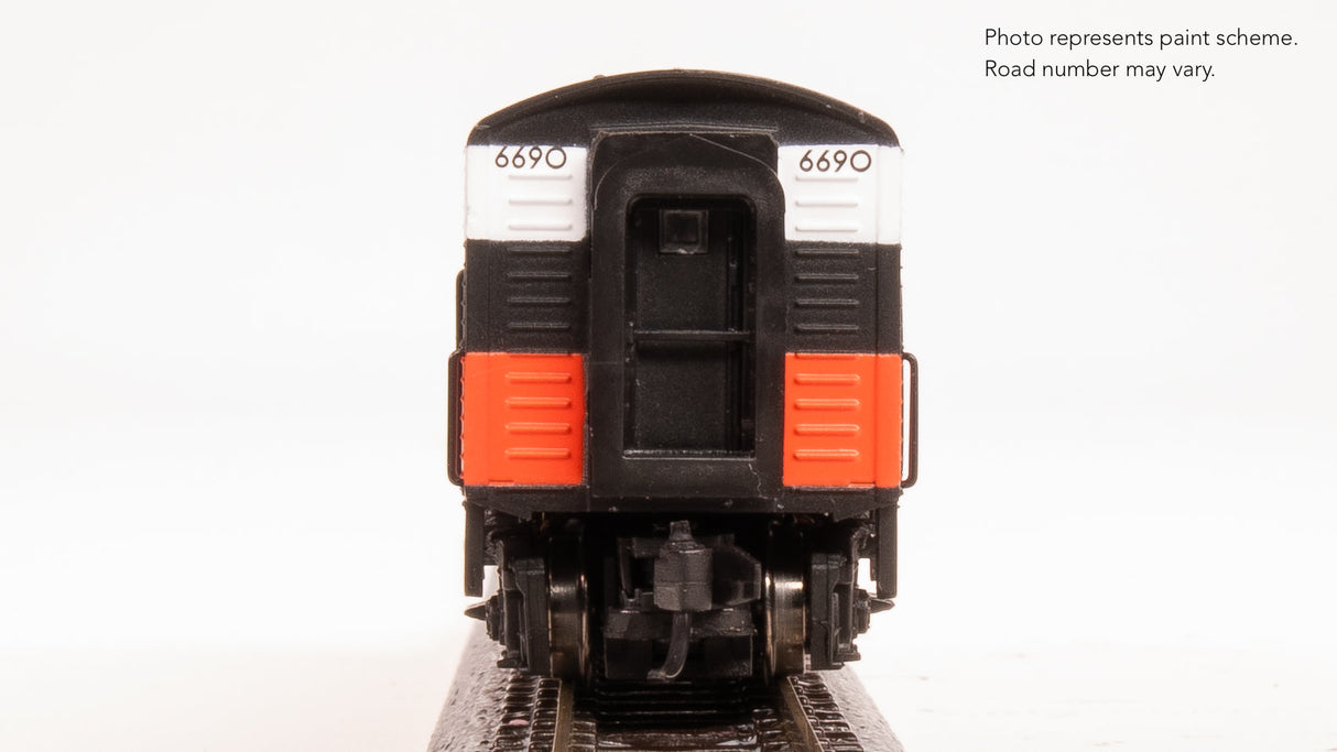 PREORDER Broadway Limited Imports N 9248 EMD F7A Diesel Locomotive, Conneticut Department of Transportation (NH McGinnis Scheme) #6690 (Paragon4 Sound/DC/DCC Equipped)