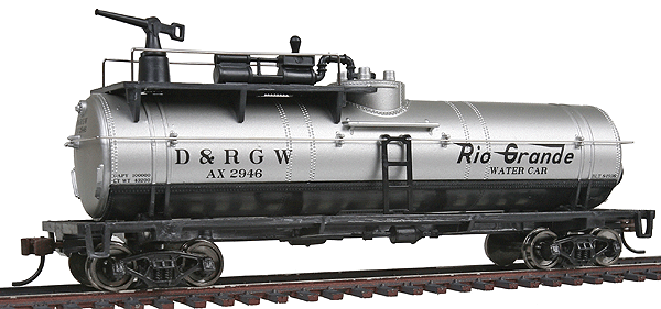 Walthers Trainline HO 931-1791 Firefighting Tank Car, Denver and Rio Grande Western #AX 2946