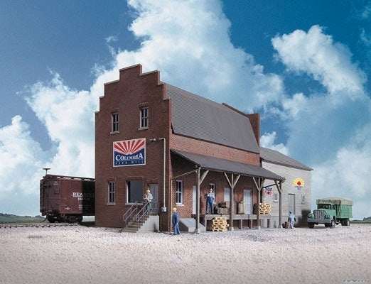 Walthers Cornerstone HO 933-3090 Columbia Feed Mill Kit