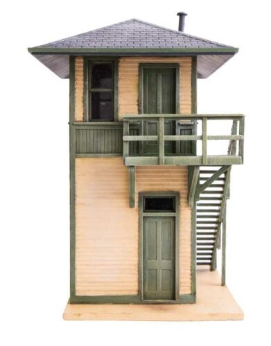 Walthers Cornerstone HO 3556 Trackside Signal Tower Kit