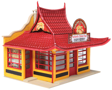 Walthers Cornerstone HO 933-3780 Golden Dragon Chinese Takeout Kit