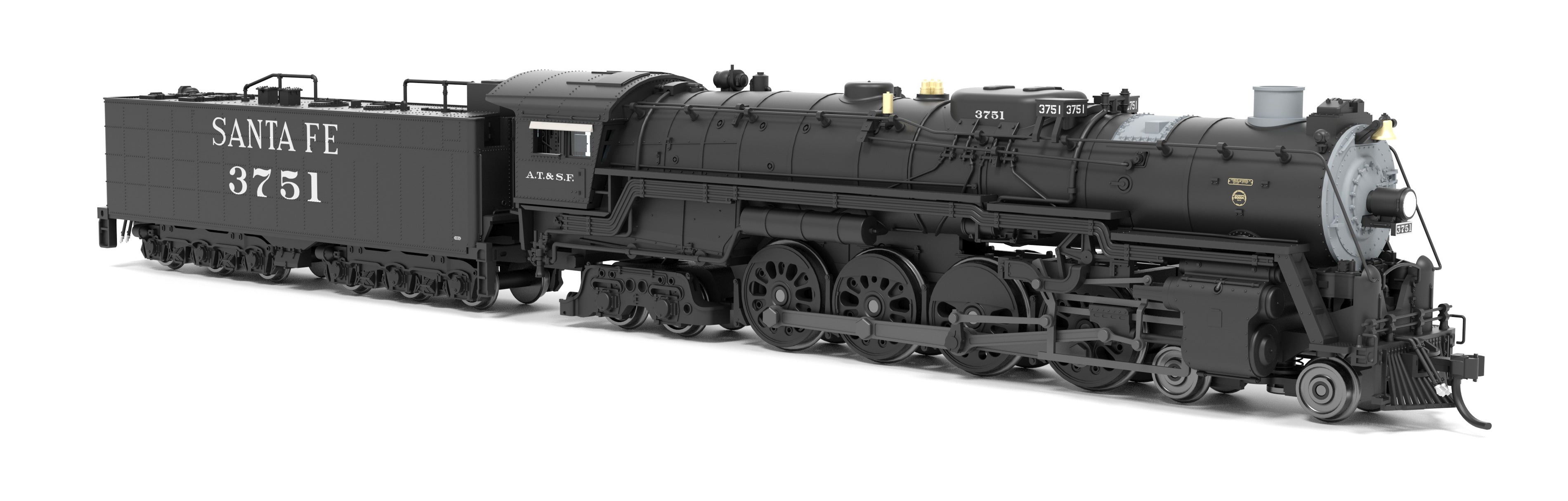 PREORDER Broadway Limited Imports N 9410 4-8-4 Class 3751 Steam
