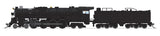 PREORDER Broadway Limited Imports N 9406 4-8-4 Class 3751 Steam Locomotive with Smoke, Atchison Topeka & Santa Fe Unlettered (Paragon4 Sound/DC/DCC Equipped)