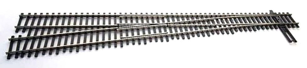 Walthers Track HO 948-83019 Code 83 #8 Turnout, Left Hand