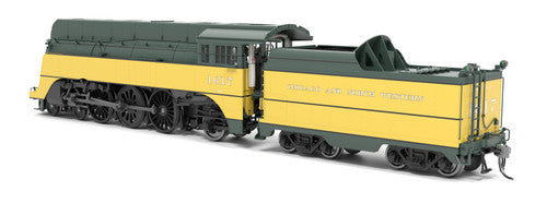 PREORDER Broadway Limited Imports HO 9540 Yellow Jacket 4-6-2 Class ES Steam Locomotive, Chicago & North Western (Yellow Jacket-1942) #1617 (Paragon4 Sound Equipped) | 722.49