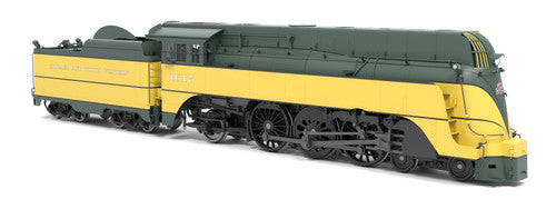 PREORDER Broadway Limited Imports HO 9540 Yellow Jacket 4-6-2 Class ES Steam Locomotive, Chicago & North Western (Yellow Jacket-1942) #1617 (Paragon4 Sound Equipped) | 722.49