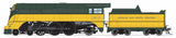 PREORDER Broadway Limited Imports HO 9540 Yellow Jacket 4-6-2 Class ES Steam Locomotive, Chicago & North Western (Yellow Jacket-1942) #1617 (Paragon4 Sound Equipped) | 722.49