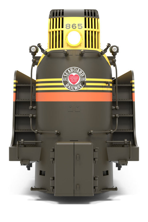 PREORDER Broadway Limited Imports HO 9552 Yellow Jacket 4-6-2 Class ES Steam Locomotive, Seaboard (Silver Meteor Fantasy Paint Scheme) #865 (Paragon4 Sound Equipped)