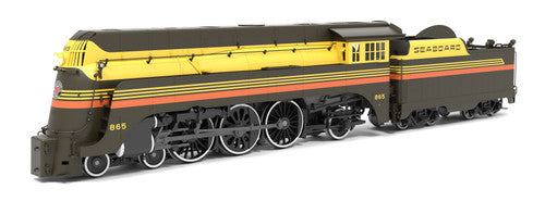 PREORDER Broadway Limited Imports HO 9552 Yellow Jacket 4-6-2 Class ES Steam Locomotive, Seaboard (Silver Meteor Fantasy Paint Scheme) #865 (Paragon4 Sound Equipped)