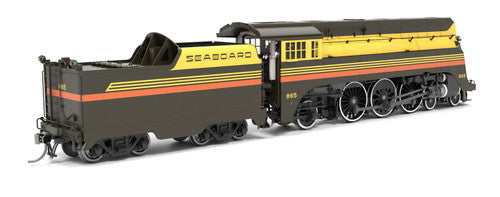 PREORDER Broadway Limited Imports HO 9552 Yellow Jacket 4-6-2 Class ES Steam Locomotive, Seaboard (Silver Meteor Fantasy Paint Scheme) #865 (Paragon4 Sound Equipped)