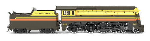 PREORDER Broadway Limited Imports HO 9552 Yellow Jacket 4-6-2 Class ES Steam Locomotive, Seaboard (Silver Meteor Fantasy Paint Scheme) #865 (Paragon4 Sound Equipped)