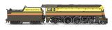 PREORDER Broadway Limited Imports HO 9552 Yellow Jacket 4-6-2 Class ES Steam Locomotive, Seaboard (Silver Meteor Fantasy Paint Scheme) #865 (Paragon4 Sound Equipped)
