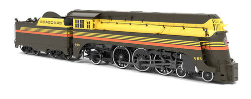 PREORDER Broadway Limited Imports HO 9552 Yellow Jacket 4-6-2 Class ES Steam Locomotive, Seaboard (Silver Meteor Fantasy Paint Scheme) #865 (Paragon4 Sound Equipped)