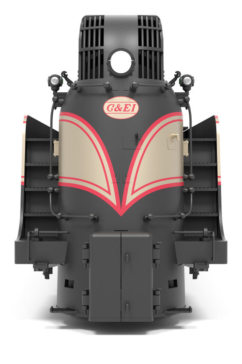 PREORDER Broadway Limited Imports HO 9554 Yellow Jacket 4-6-2 Class ES Steam Locomotive, Chicago & Eastern Illinois (Dixie Flagler Fantasy Paint Scheme) #1008 (Paragon4 Sound Equipped)