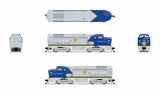 PREORDER Broadway Limited Imports N 9639 Sharknose RF-16 A 1205, Blue Warbonnet, Delaware & Hudson (DCC and Paragon4 Sound) | 212.49