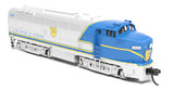 PREORDER Broadway Limited Imports N 9639 Sharknose RF-16 A 1205, Blue Warbonnet, Delaware & Hudson (DCC and Paragon4 Sound) | 212.49