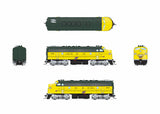 PREORDER Broadway Limited Imports HO 9694 EMD F7 A/B Diesel Locomotive, Chicago & North Western Executive Scheme #400/410 (Paragon4 DCC & Sound Equipped/Unpowered B Unit) | 365.49