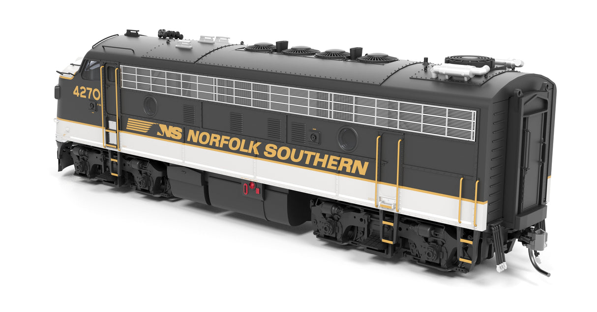 Broadway Limited Imports HO 9700 EMD F9/F7 A/B Diesel Locomotive, Norfolk Southern Tuxedo Scheme #4270/4275 (Paragon4 DCC & Sound Equipped/Unpowered B Unit)