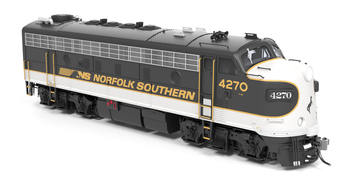 Broadway Limited Imports HO 9700 EMD F9/F7 A/B Diesel Locomotive, Norfolk Southern Tuxedo Scheme #4270/4275 (Paragon4 DCC & Sound Equipped/Unpowered B Unit)