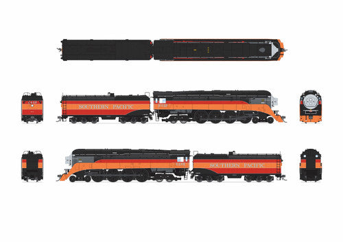 PREORDER Broadway Limited Imports HO 9838 GS-4 4-8-4 Steam Locomotive with Smoke, Southern Pacific "Full Daylight" #4449 (Paragon4 DCC & Sound Equipped) | 594.99