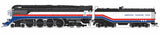 PREORDER Broadway Limited Imports HO 9841 GS-4 4-8-4 Steam Locomotive, Southern Pacific "1975 American Freedom Train" #4449 | 509.99