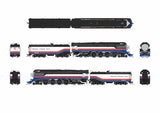 PREORDER Broadway Limited Imports HO 9841 GS-4 4-8-4 Steam Locomotive, Southern Pacific "1975 American Freedom Train" #4449 | 509.99