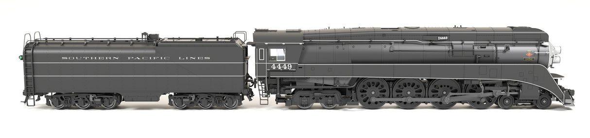 PREORDER Broadway Limited Imports HO 9843 GS-4 4-8-4 Steam Locomotive, Southern Pacific "2001 Excursion" #4449 | 509.99