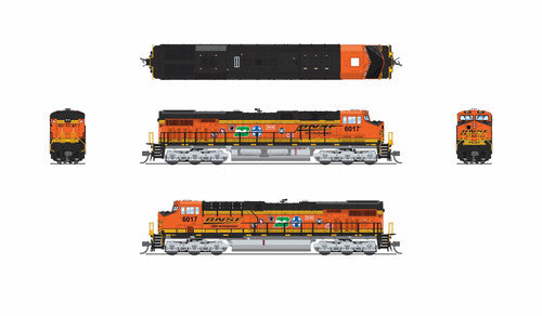 PREORDER Broadway Limited Imports N 9882 GE ES44AC Diesel Locomotive, Burlington Northern Santa Fe 25th Anniversary #6022 (Paragon4 Sound & DCC Equipped) | 237.99