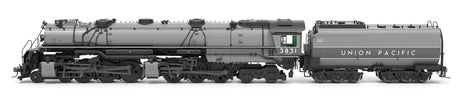 Broadway Limited Imports HO 9915 CSA-2 Brass Hybrid UP Early Challenger with Smoke, Union Pacific Two-tone Gray Fantasy Paint #3831 (Paragon4 DCC & Sound Equipped)