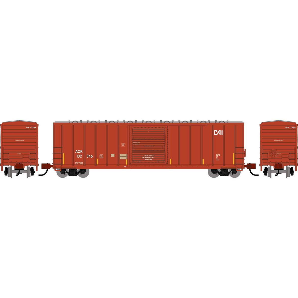 PREORDER Athearn N ATH-3674 50' FMC 5347 Single Door Box Car, AOK #132046