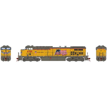 PREORDER Athearn Genesis HO G31791 AC4400, Union Pacific (Flag) #6700 | 314.49