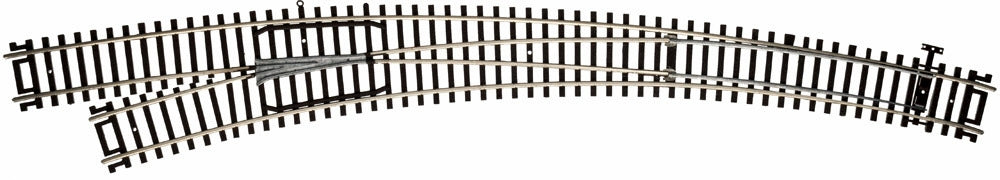 Atlas HO 595 Code 83 Customline Curved Turnout, Left