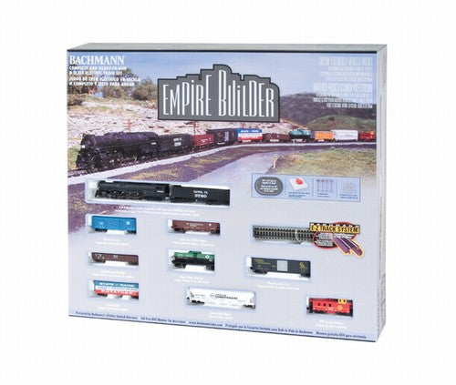 Bachmann N 24009 Empire Builder Set with E-Z Track, Santa Fe