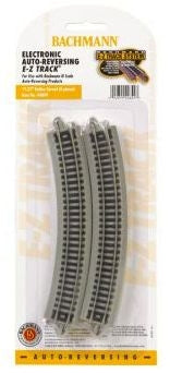 Bachmann N 44849 EZ Track 11.25" Radius Curved Electronic Auto-Reversing (6)