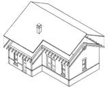 Design Preservation Models HO 10700 Freight Depot Kit