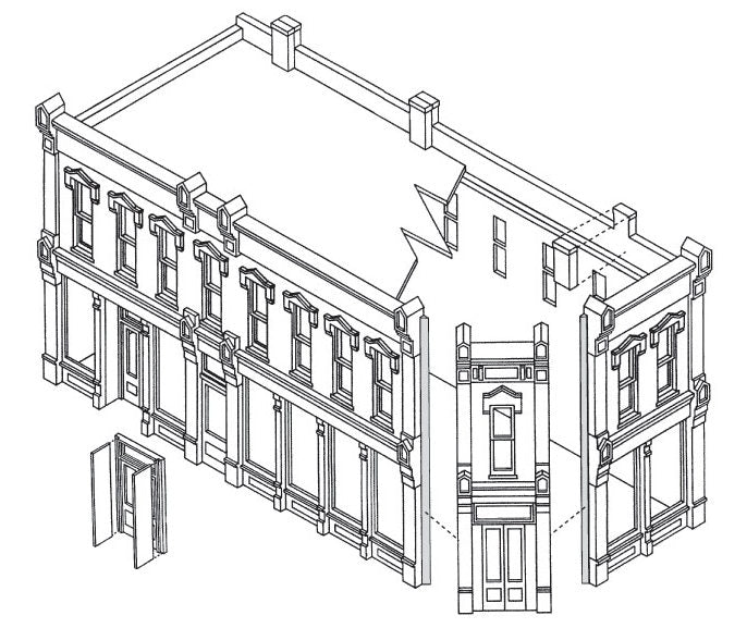 Design Preservation Models HO 12100 Seymour Block Kit