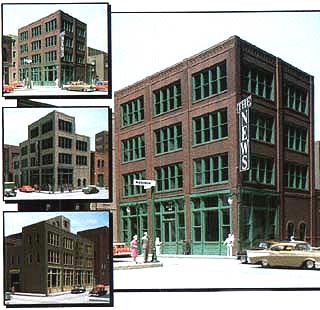 Design Preservation Models HO 36300 Victorian Storefront Building Kit